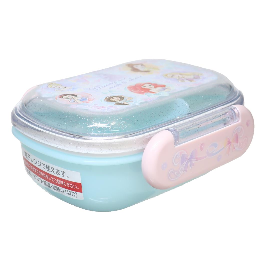 抗菌食洗機対応 ふわっとフタタイトランチボックス お弁当箱 ディズニープリンセス 270ml ディズニー スケーター 一段ランチボックス
