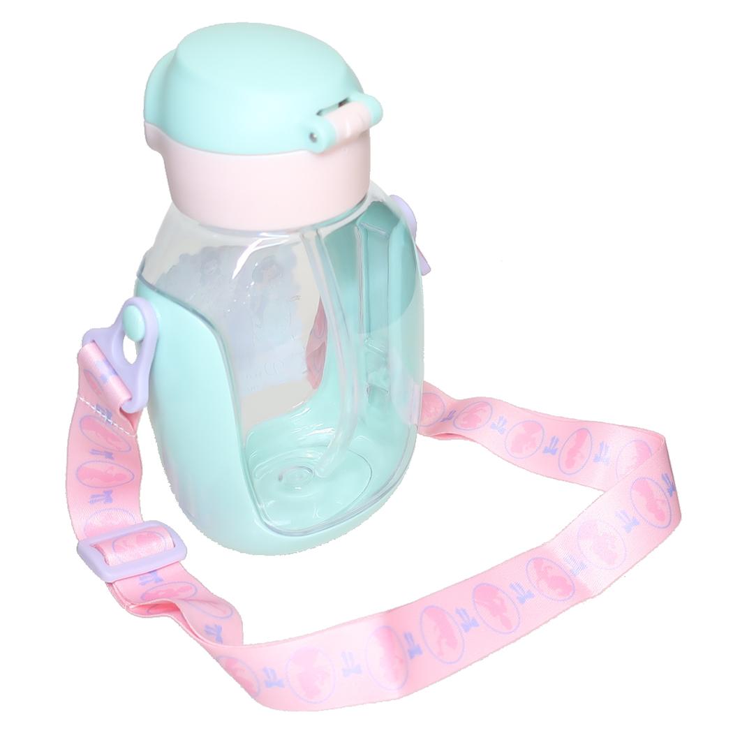 ワンプッシュストローボトル 水筒 ディズニープリンセス 530ml ディズニー スケーター ストロー飲み キッズ