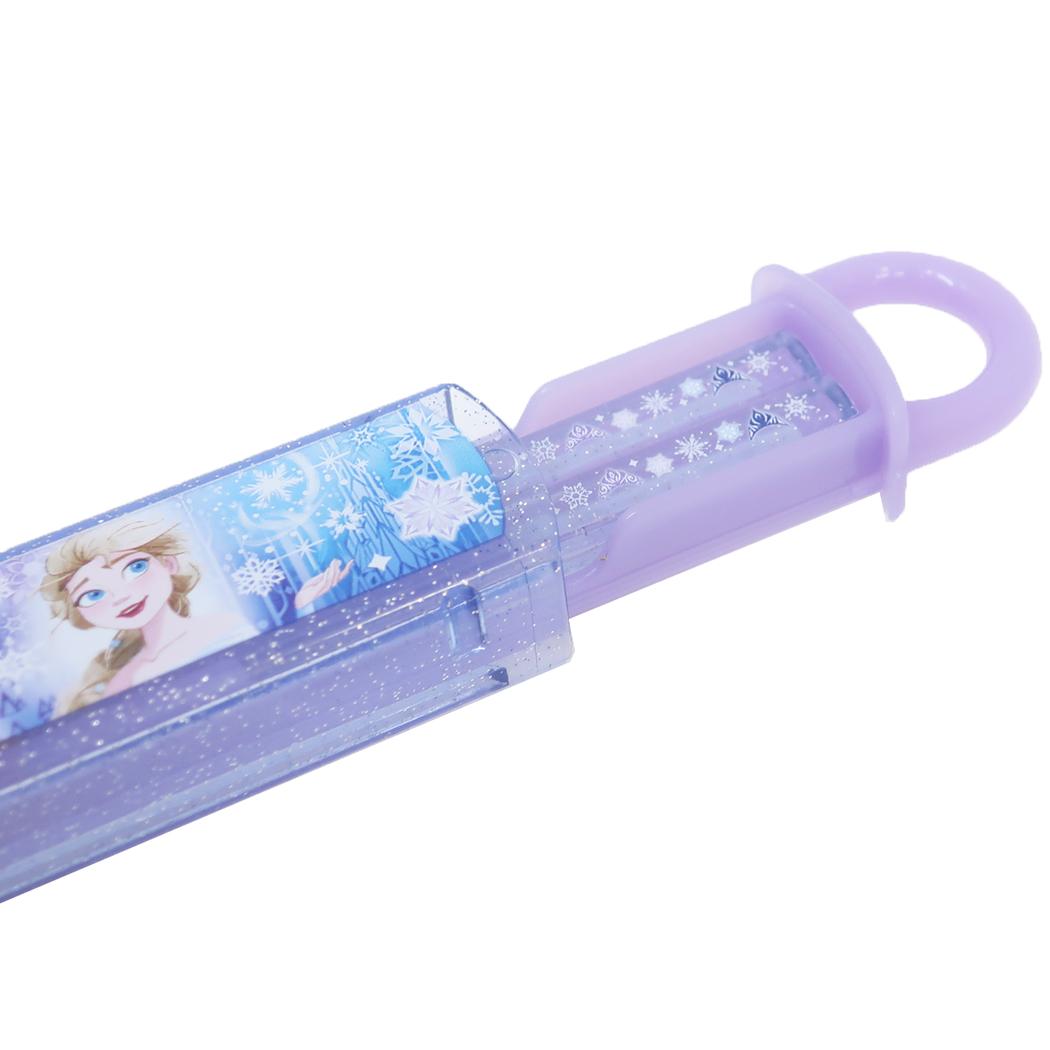 抗菌食洗機対応箸箱セット 抗菌スライド箸＆箸箱セット アナと雪の女王 ディズニー スケーター 新学期準備 女の子 メール便可