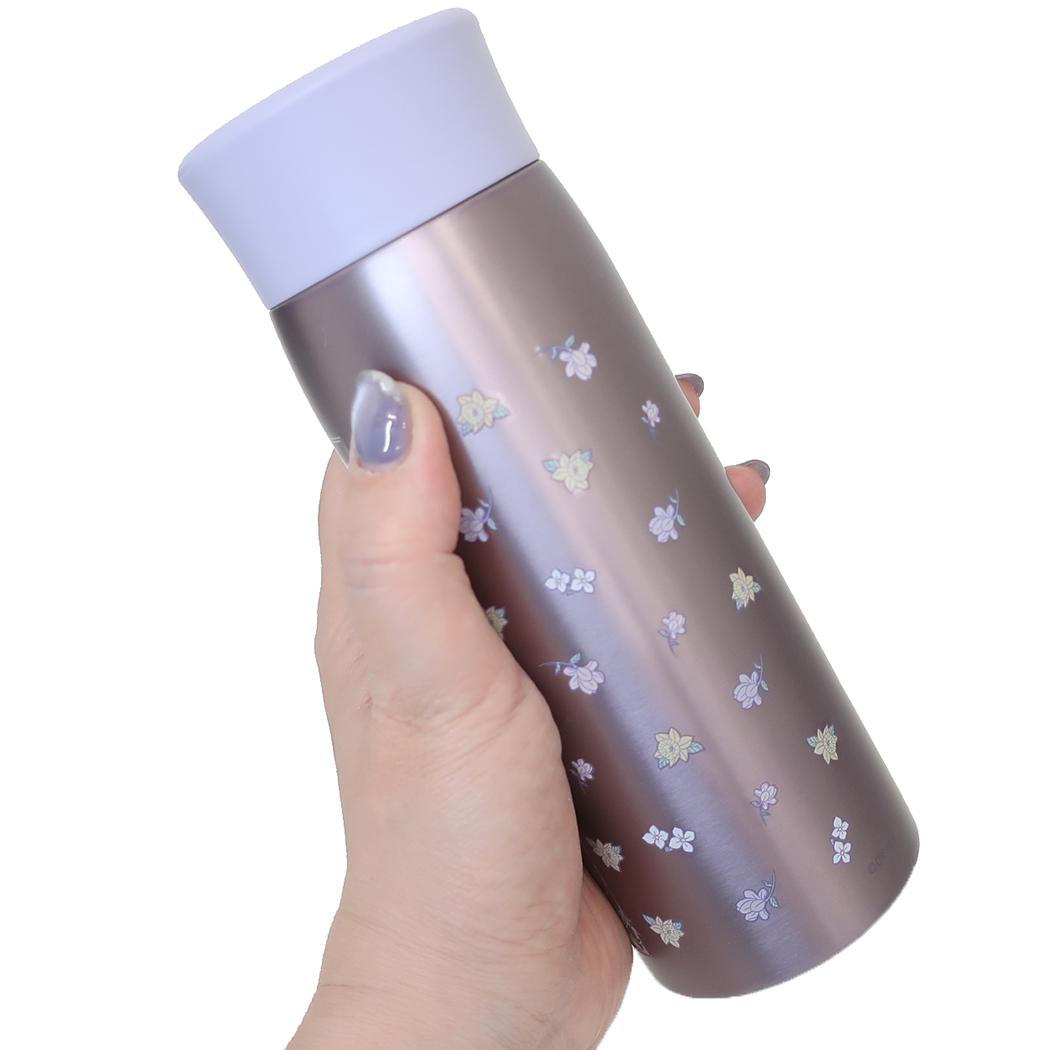 ステンレス製マグボトル 保温保冷水筒 塔の上のラプンツェル フラワー 350ml ディズニープリンセス スケーター ランチ