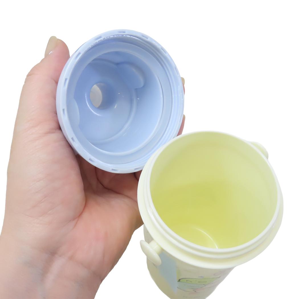 抗菌食洗器対応直飲プラワンタッチボトル 水筒 すみっコぐらし 480ml しろくまのふるさと サンエックス スケーター 子供 遠足