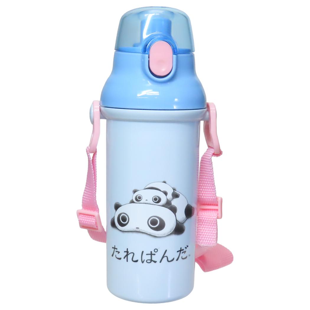 抗菌食洗器対応直飲プラワンタッチボトル 水筒 たれぱんだ 480ml スケーター 子供 遠足