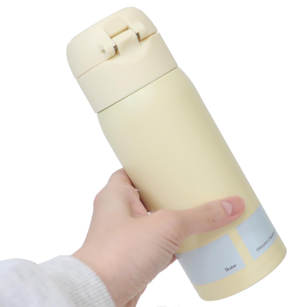 ステンレスワンタッチボトル 350ml 保温保冷水筒 ムーミン ムーミン ライトカラー 北欧 スケーター プレゼント