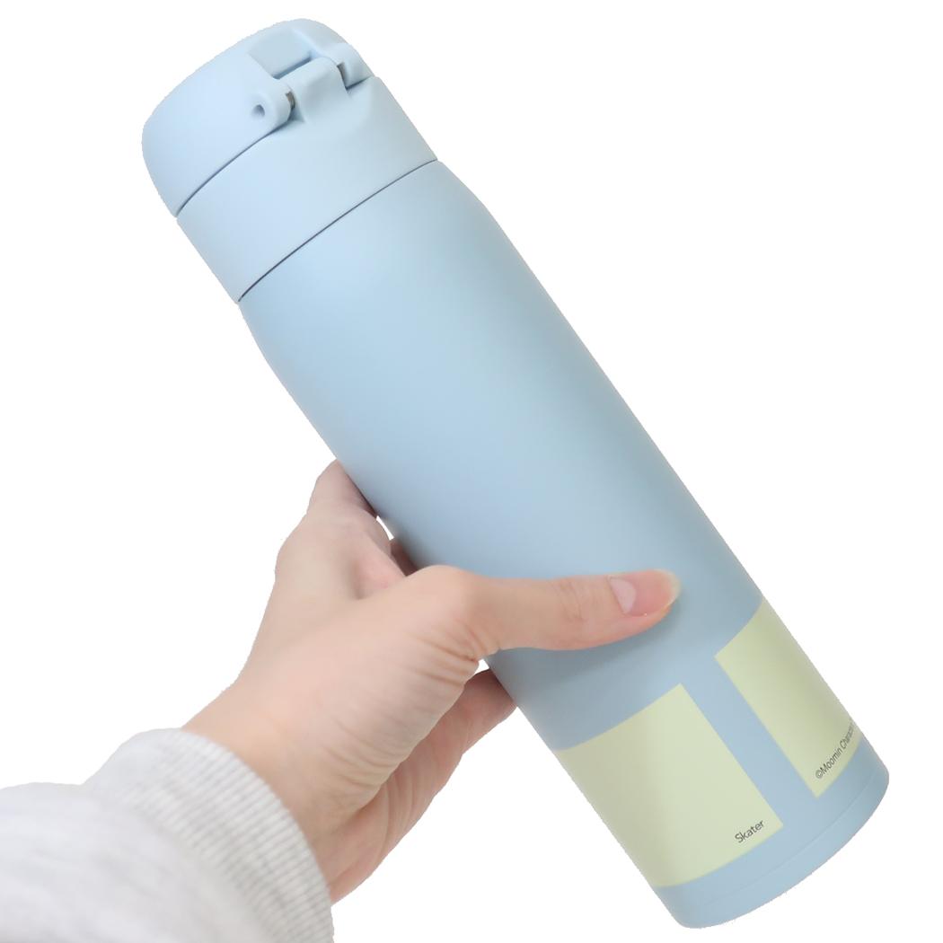ステンレスワンタッチボトル 480ml 保温保冷水筒 ムーミン ムーミン ライトカラー 北欧 スケーター プレゼント