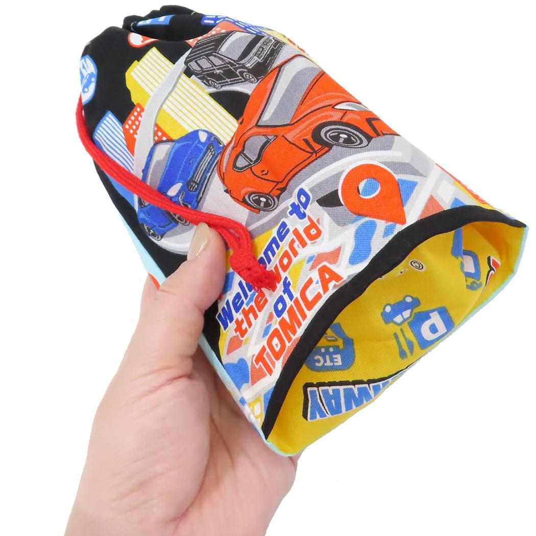 コップ袋 きんちゃく袋 トミカ TOMICA スケーター 保育園 幼稚園 小学校 メール便可