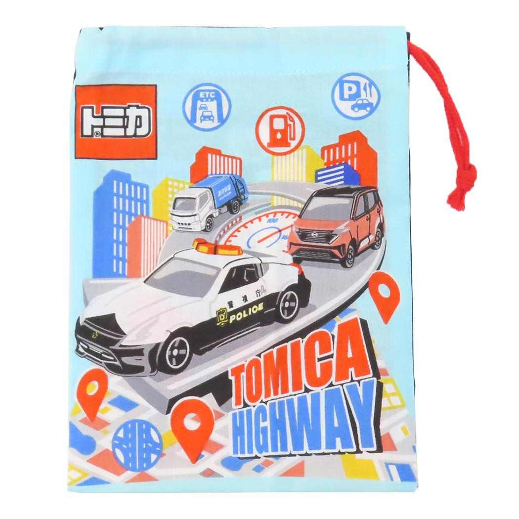 コップ袋 きんちゃく袋 トミカ TOMICA スケーター 保育園 幼稚園 小学校 メール便可