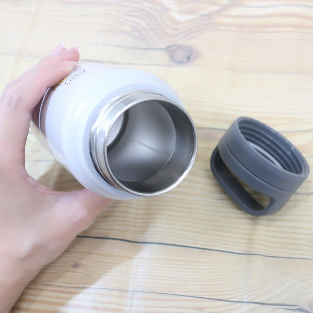 スクリューハンドル付マグボトル 350ml 保温保冷水筒 スヌーピー BASE BALL ピーナッツ スケーター 直飲み ステンレス マイボトル