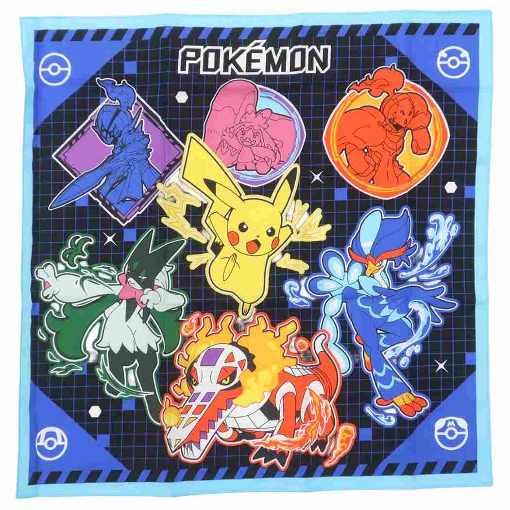 お弁当箱ナフキン ランチクロス ポケットモンスター 25 ポケモン スケーター 新学期準備 お弁当包み メール便可