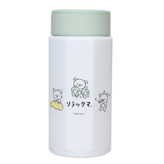八角ステンレスボトル350ml 保温保冷水筒 リラックマ リラックマベーシック サンエックス スケーター プレゼント