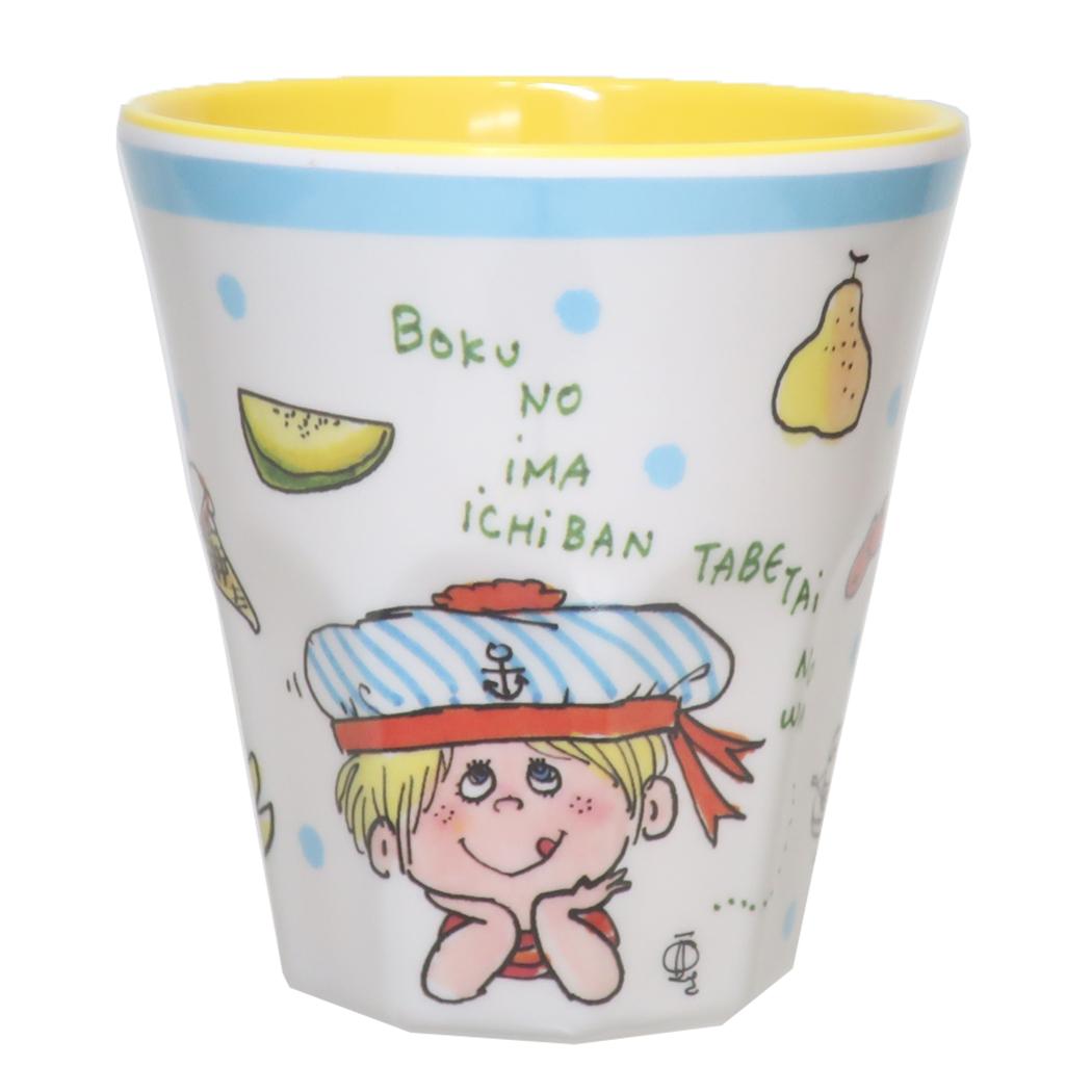 メラミンタンブラー メラミンカップ 水森亜土 水森亜土MTB2-B スケーター 食器