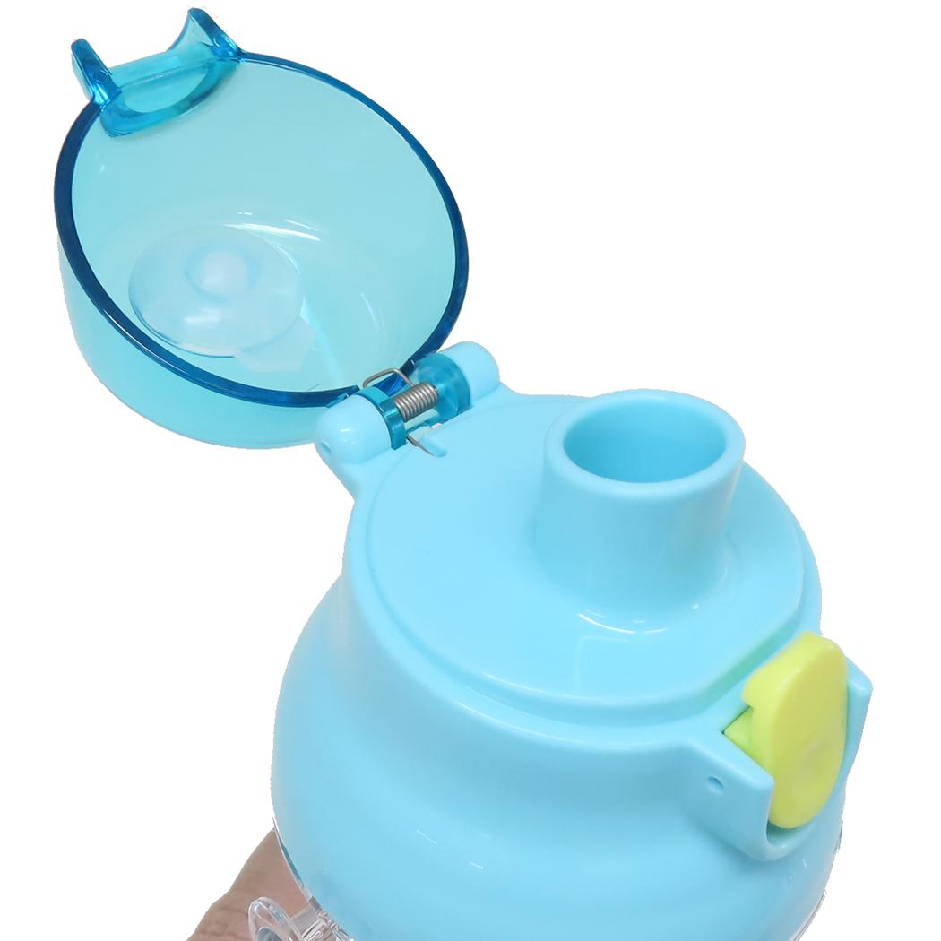 食洗機対応直飲みプラ製ワンタッチクリアボトル 水筒 クレヨンしんちゃん 480ml スケーター 子供 遠足 アニメ