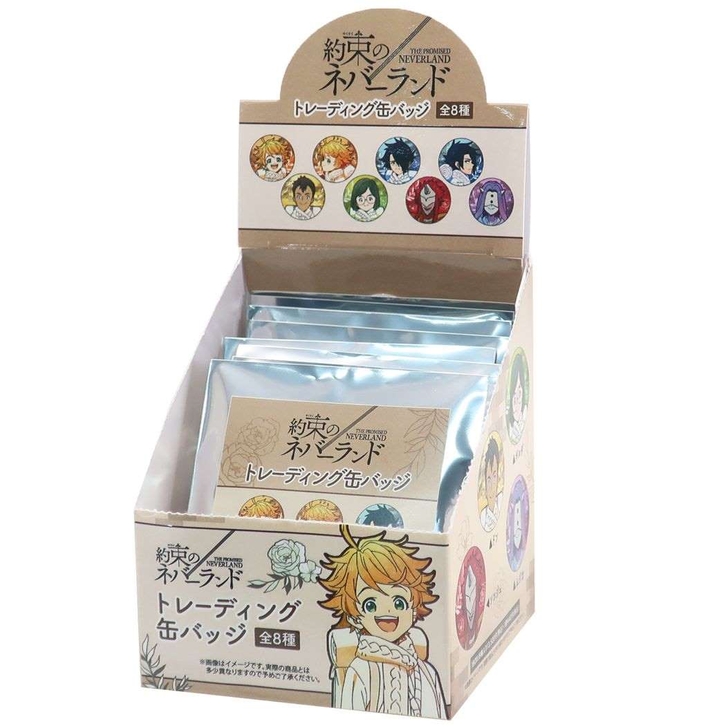 トレーディングカ ンバッジ 缶バッジ 約束のネバーランド エマ レイ ドン ギルダ ソンジュ ムジカ 少年ジャンプ クラックス 約ネバ コレクション雑貨 アニメメール便可