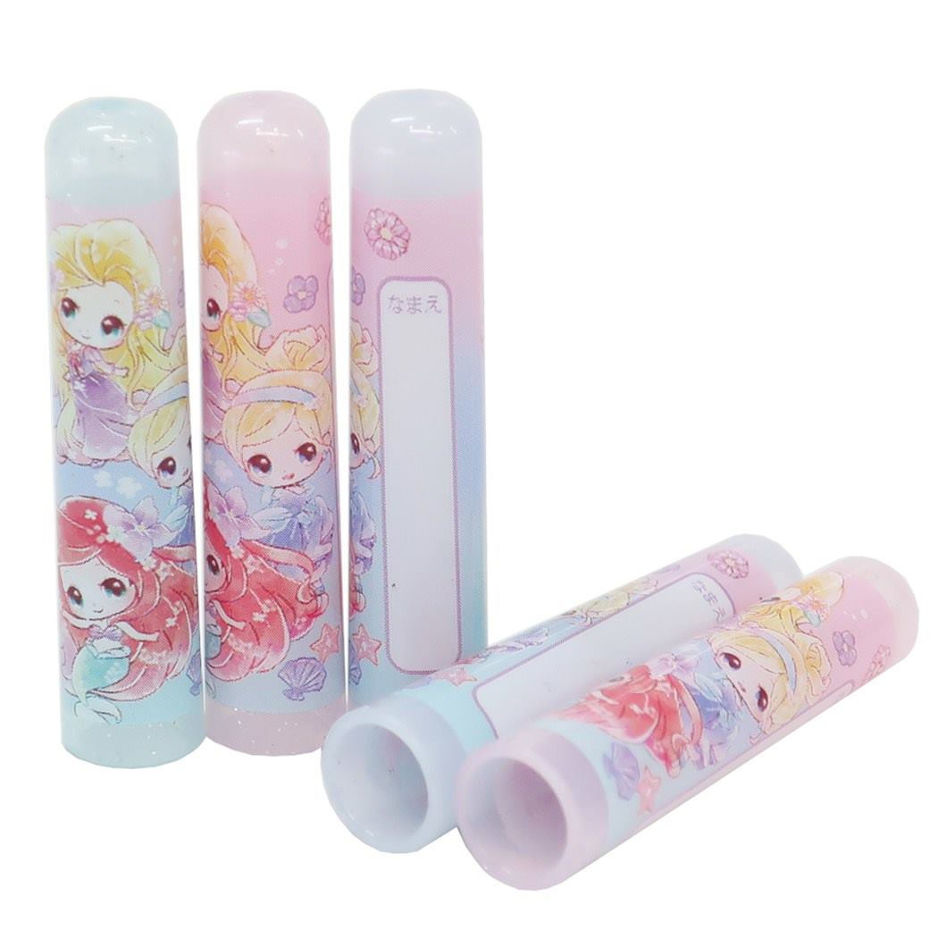 えんぴつカバー 5本セット 鉛筆キャップ ディズニープリンセス 新入学 ディズニー クラックス 新学期準備文具 メール便可