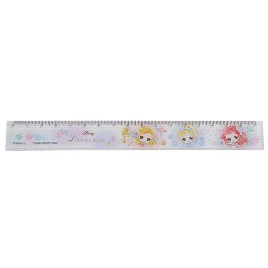 スリム 17cm 定規 ものさし ディズニープリンセス 新入学 ディズニー クラックス 新学期準備文具 メール便可