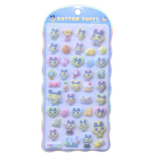 【お一人様1つ限り】コットンパフィーシール COTTON PUFFY SEAL まめっち