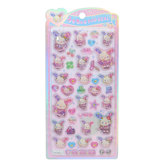 ウサハナ シールシート うるちゅるポップシール ウサハナ コギャル サンリオ クラックス