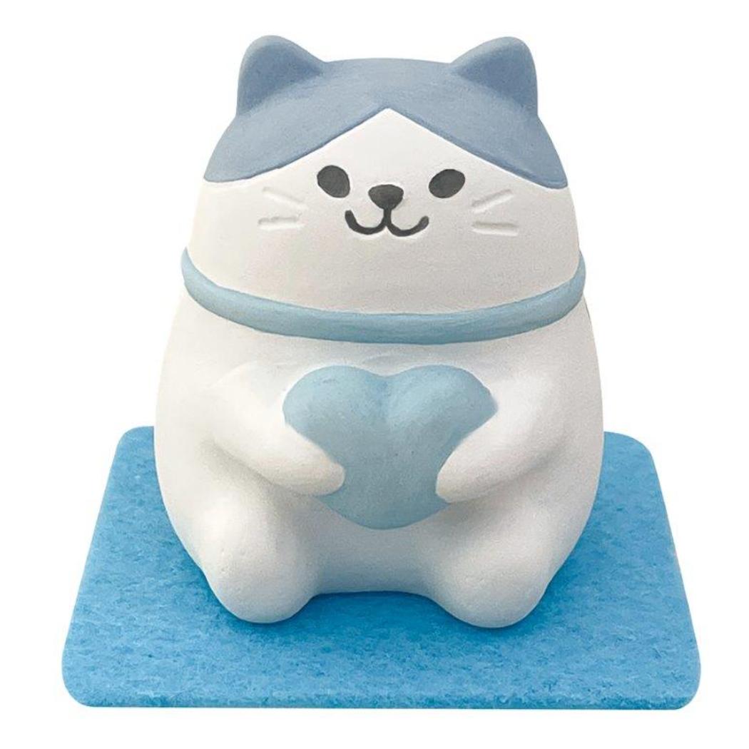 風水ねこアロママスコット リラックス雑貨 ハッチー 仕事＆勉強運 猫 デコレ プレゼント インテリア