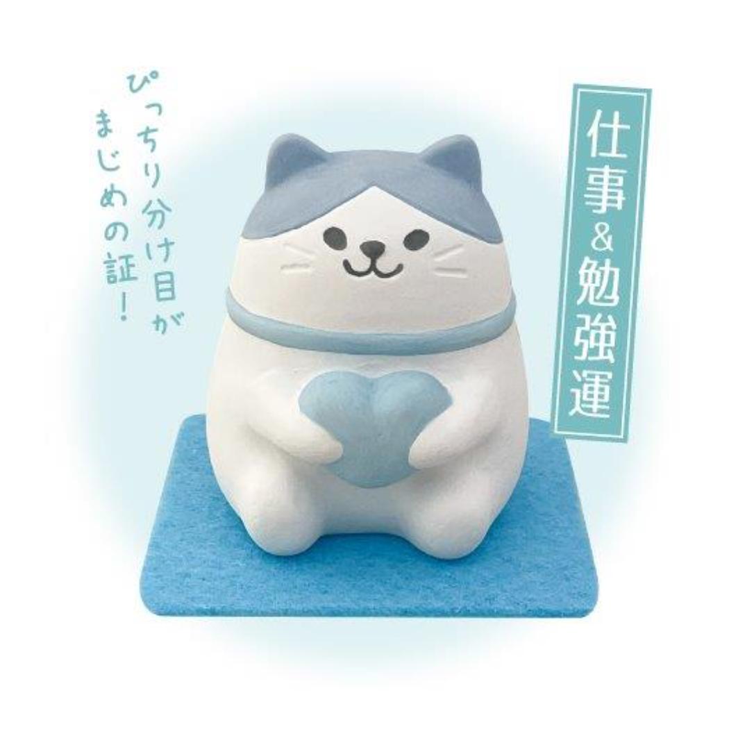 風水ねこアロママスコット リラックス雑貨 ハッチー 仕事＆勉強運 猫 デコレ プレゼント インテリア