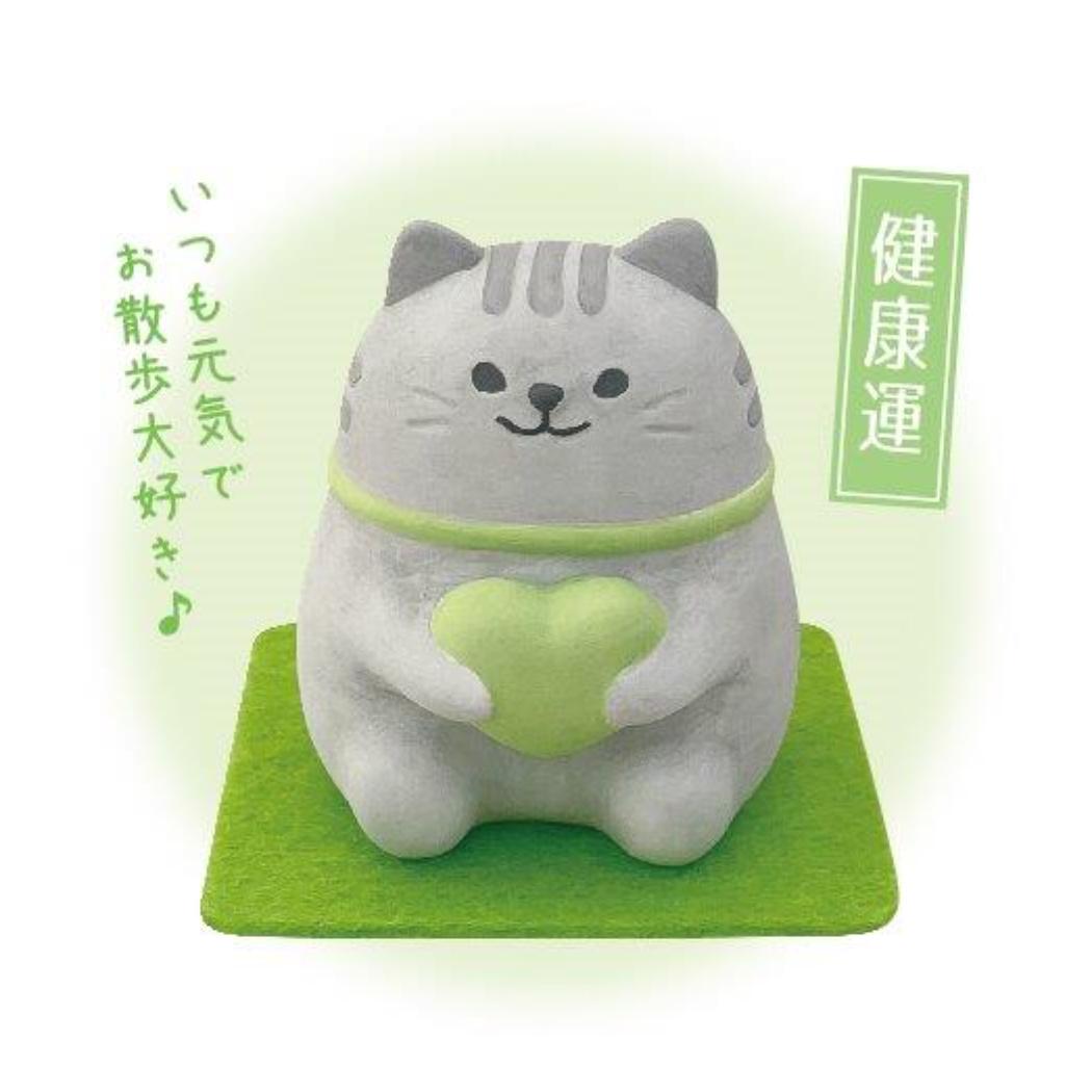 風水ねこアロママスコット リラックス雑貨 サバコ 健康運 猫 デコレ プレゼント インテリア
