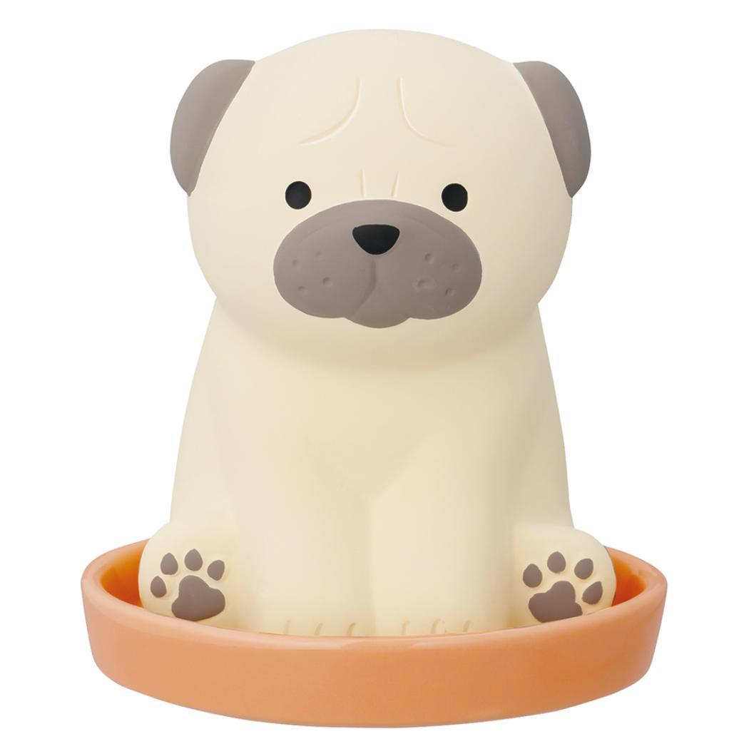 加湿器 潤いマスコット わんころん パグ デコレ