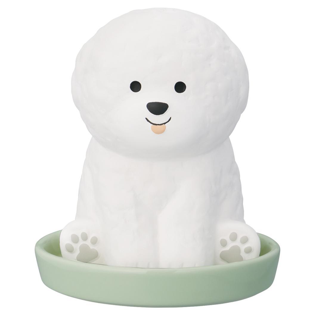 加湿器 潤いマスコット わんころん ビションフリーゼ デコレ