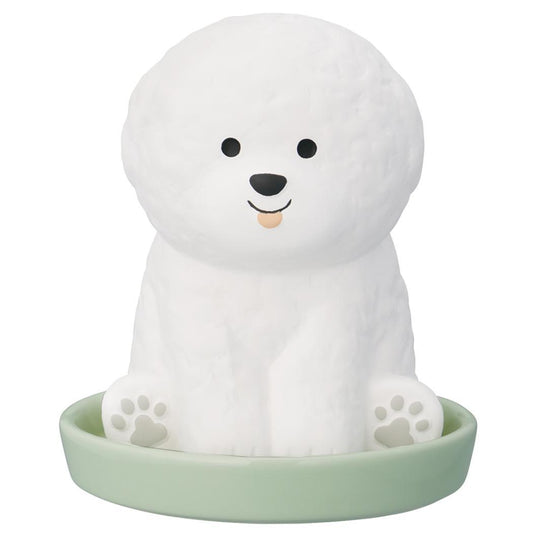 加湿器 潤いマスコット わんころん ビションフリーゼ デコレ