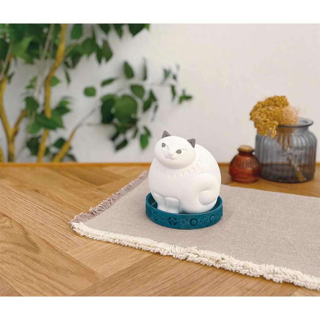 加湿器 潤いマスコット fikalycka cat デコレ