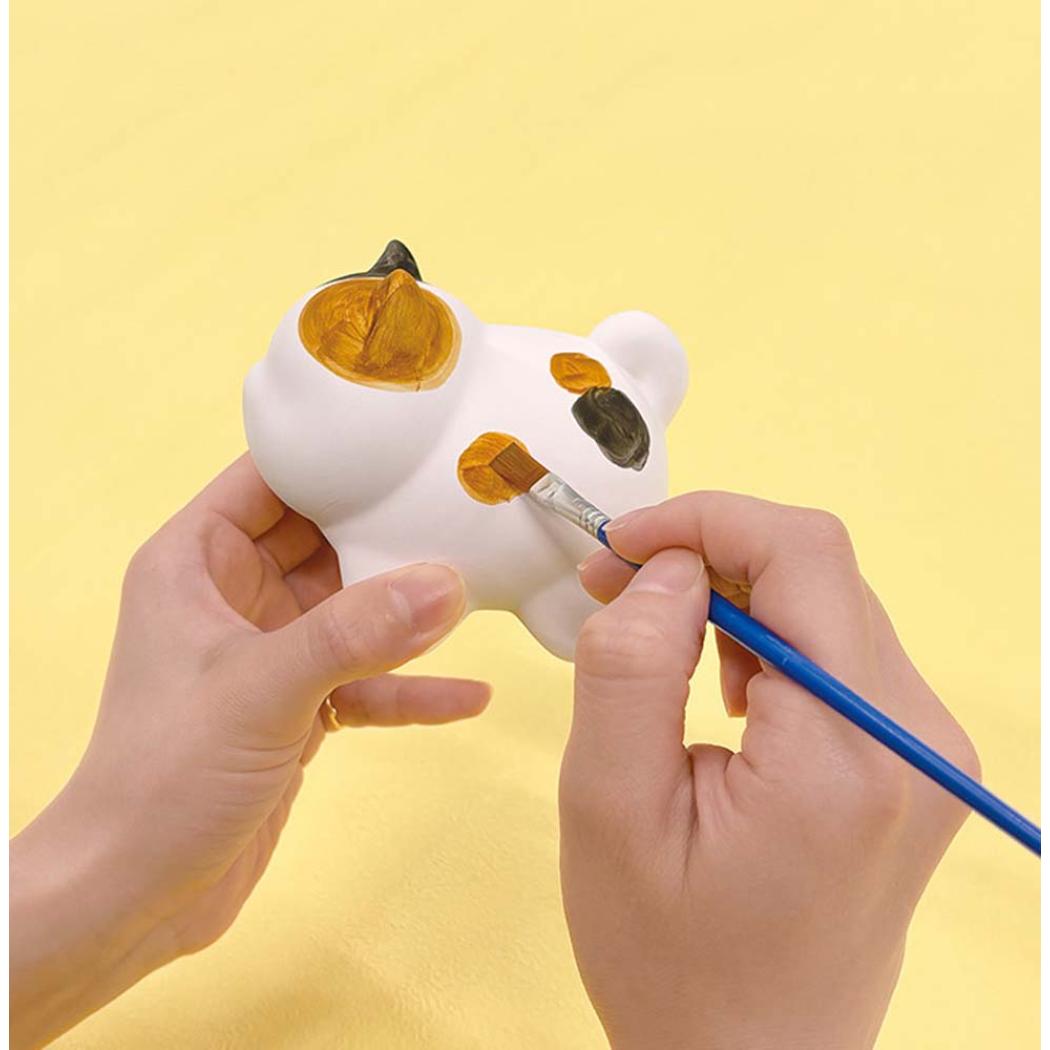 素焼き塗り絵マスコット マスコット 張子犬 デコレ 工作 おうち時間 ペイントマスコット