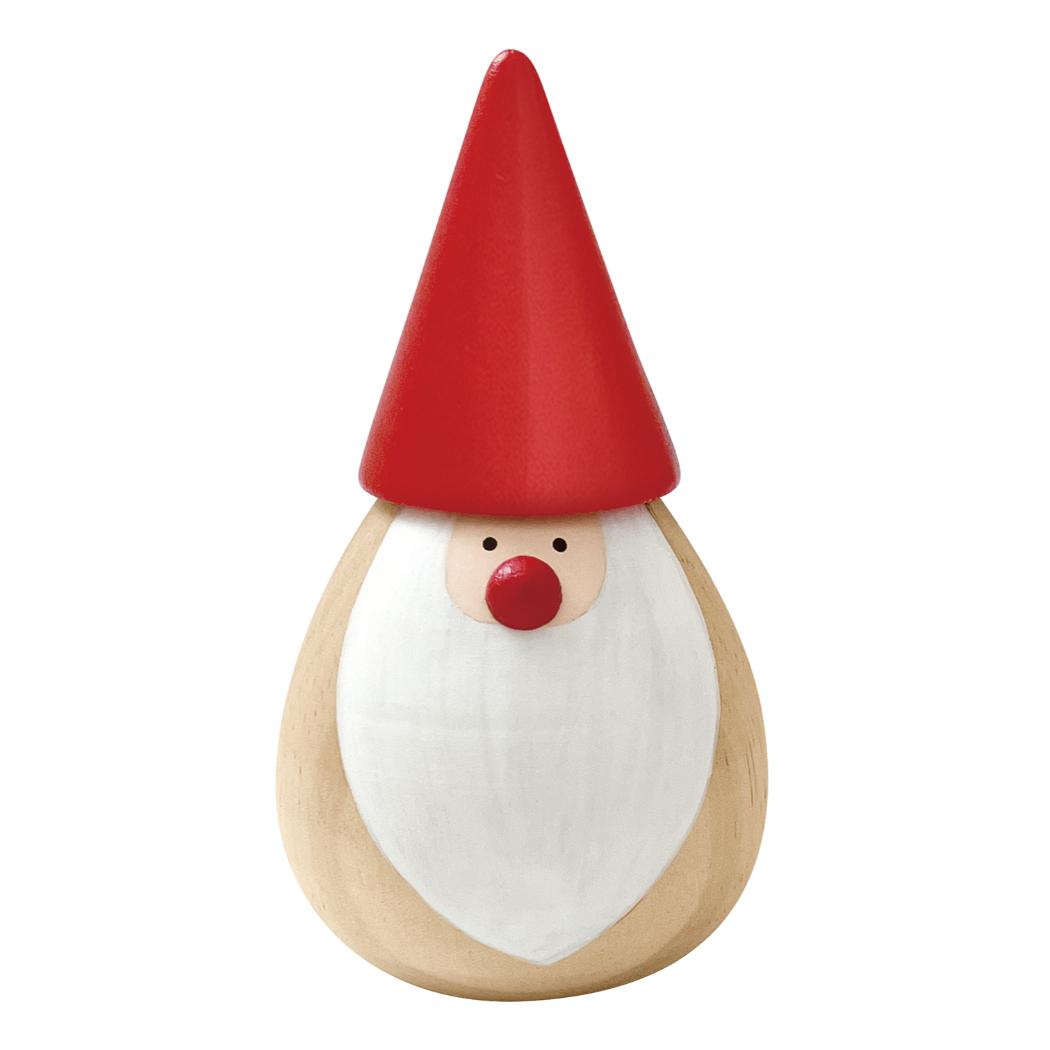 クリスマスウッドマスコット マスコット ミニサンタ デコレ インテリア かわいい