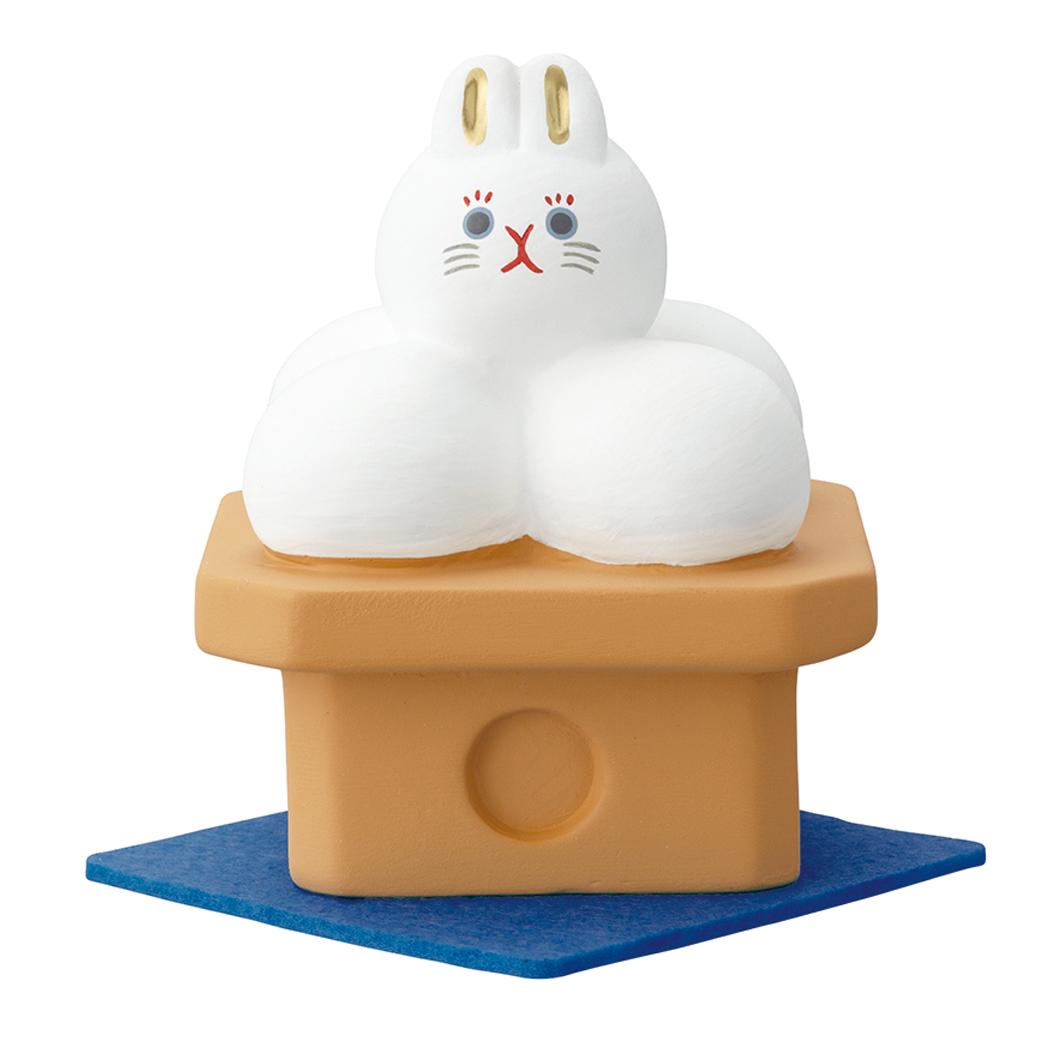月しっぽうさ団子 マスコット 月しっぽうさぎ デコレ インテリア かわいい プレゼント