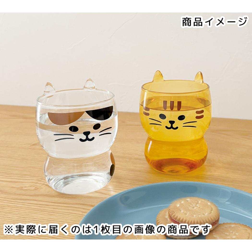 猫耳グラス ガラスコップ トラ ねこ デコレ ギフト かわいい