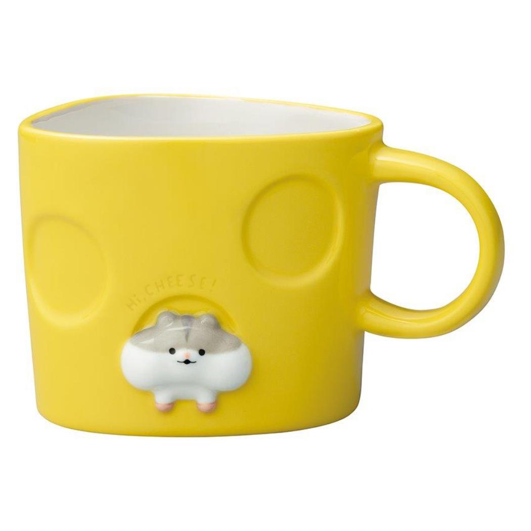 ひょっこりハムマグ マグカップ はむころん GY デコレ プレゼント かわいい