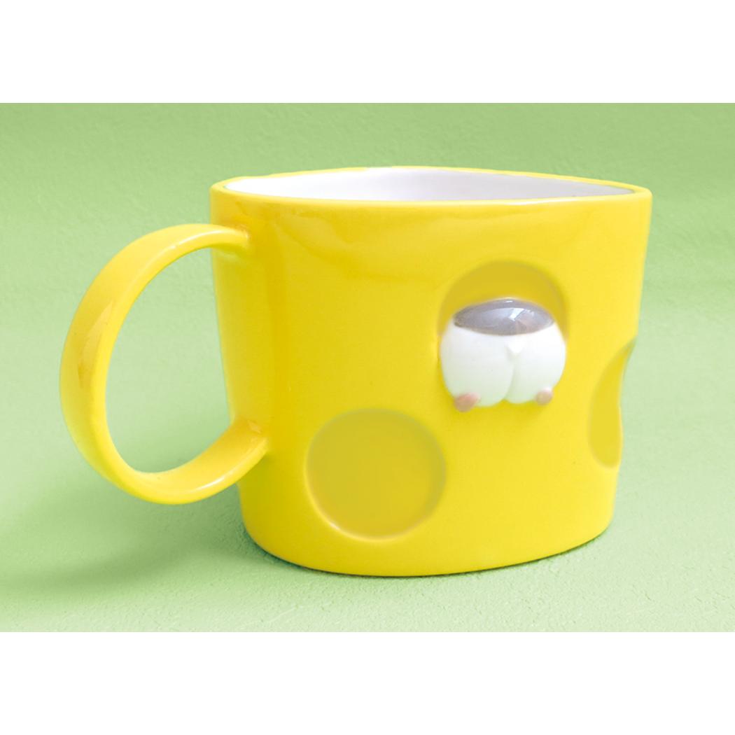 ひょっこりハムマグ マグカップ はむころん GY デコレ プレゼント かわいい