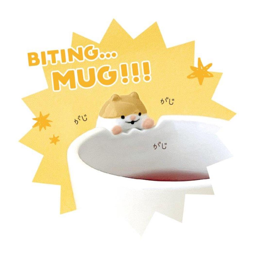 がじがじマグ マグカップ はむころん BR デコレ プレゼント かわいい