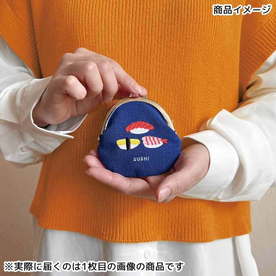 刺繍ガマグチ がま口 おみやげニッポン 富士山 デコレ 小銭入れ コインケース かわいい メール便可