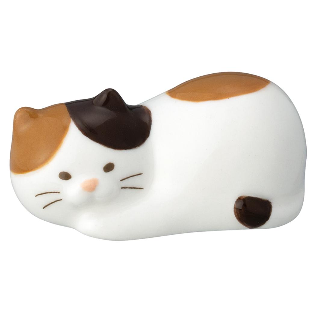 ごろごろねこ箸置き はし置き みたらし ねこ デコレ チョップスティックレスト かわいい