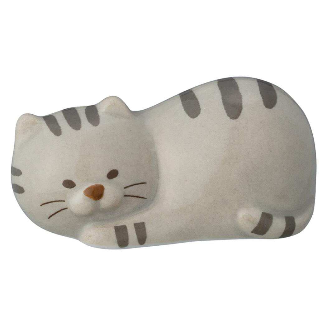 ごろごろねこ箸置き はし置き セサミ ねこ デコレ チョップスティックレスト かわいい