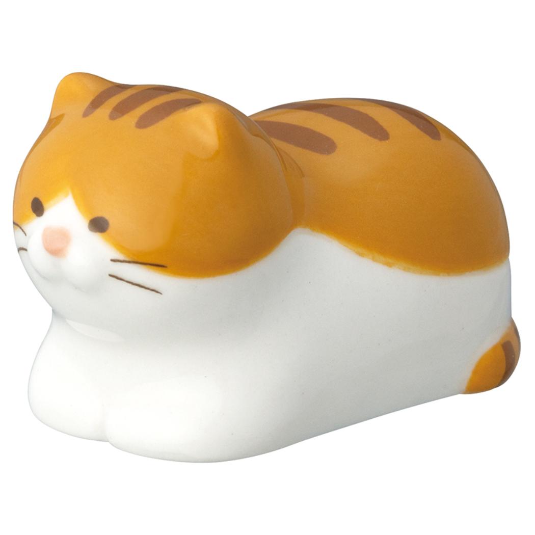 ごろごろねこ箸置き はし置き きなこ ねこ デコレ チョップスティックレスト かわいい