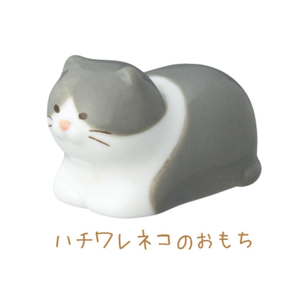 ごろごろねこ箸置き はし置き おもち ねこ デコレ チョップスティックレスト かわいい