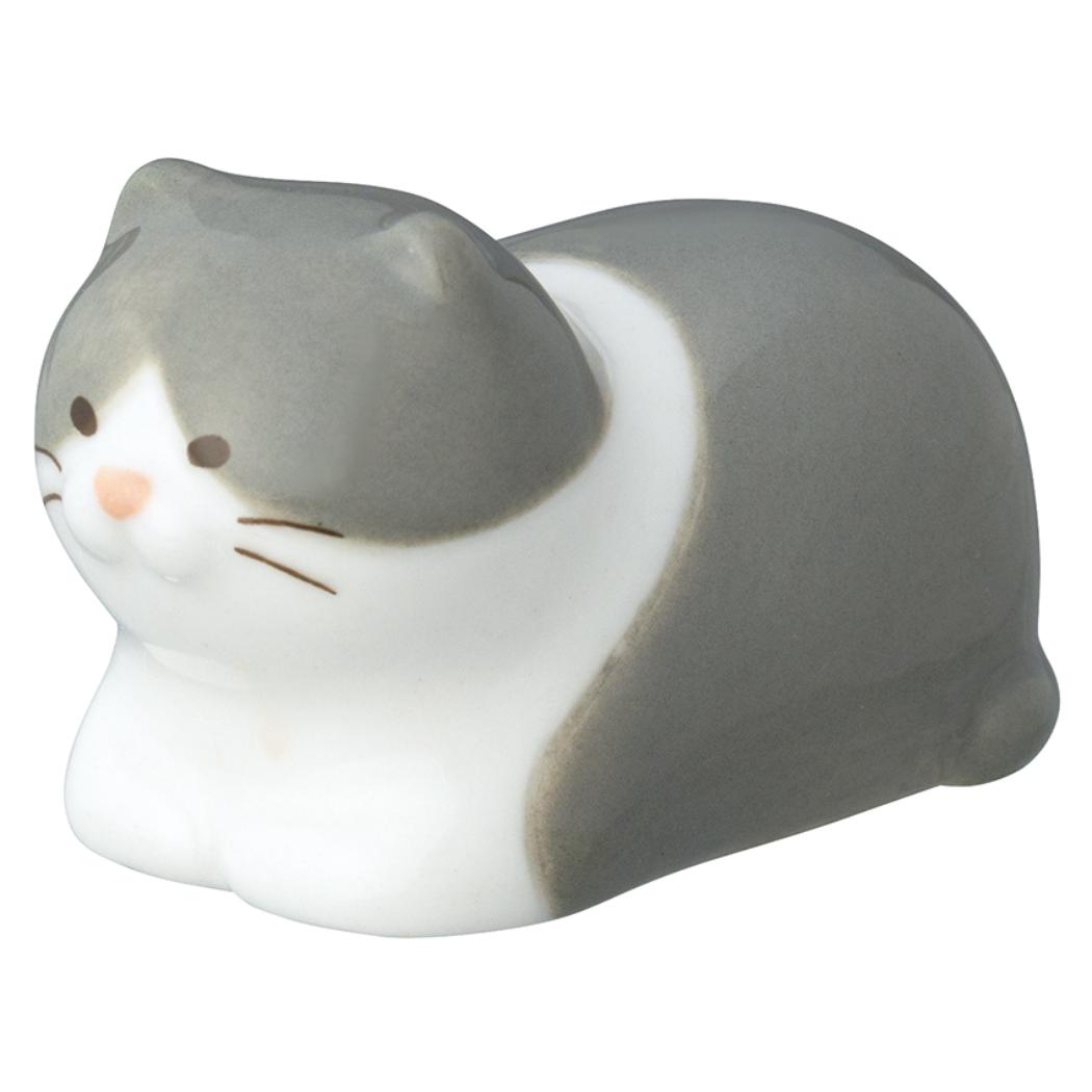 ごろごろねこ箸置き はし置き おもち ねこ デコレ チョップスティックレスト かわいい