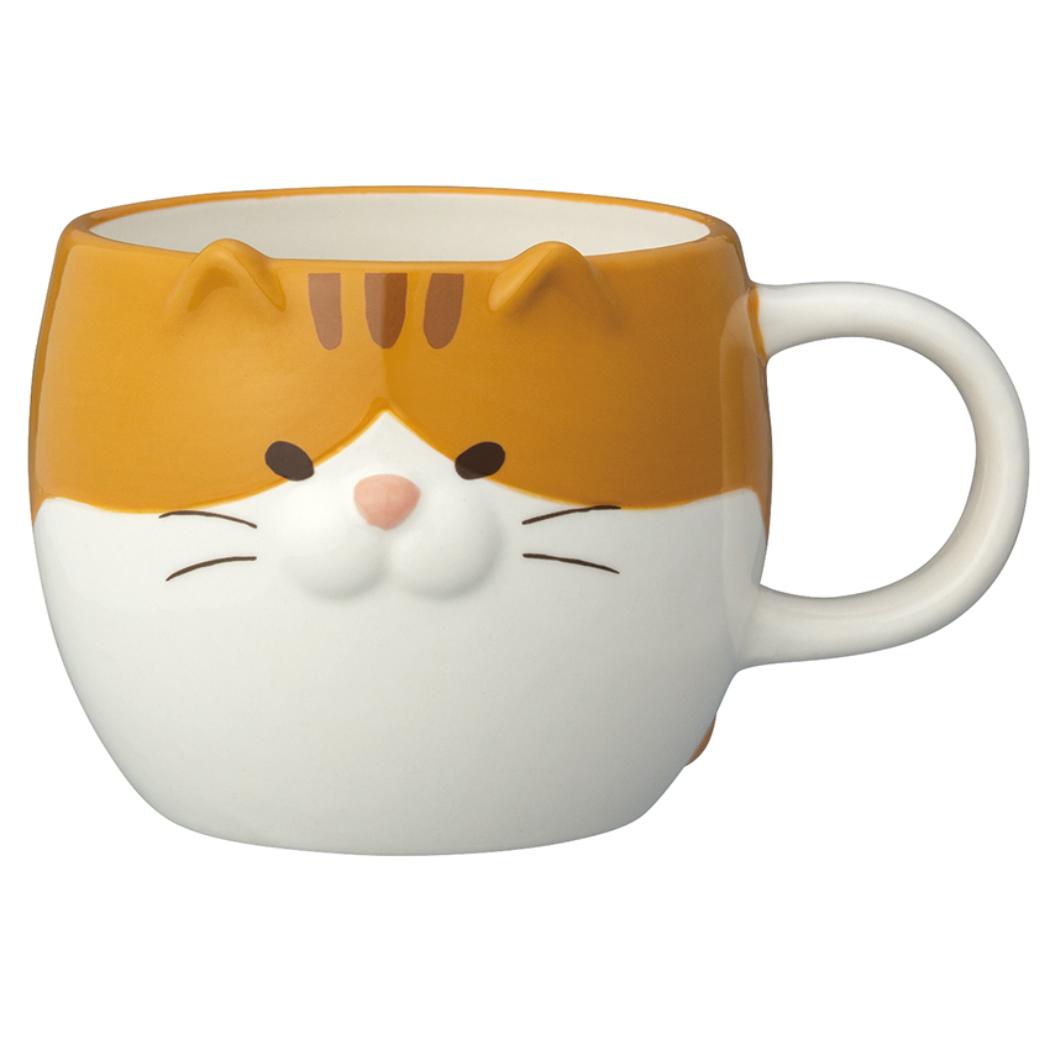 ごろごろねこマグ マグカップ きなこ ねこ デコレ プレゼント ティータイム