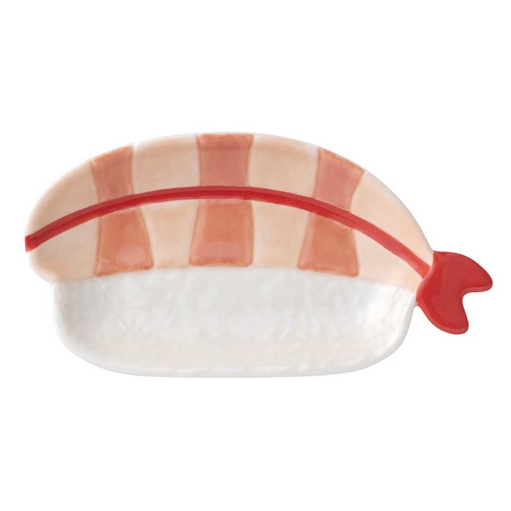 ミニプレート 寿司小皿 エビ デコレ 醤油皿 豆皿 取り皿 グッズ シネマコレクション