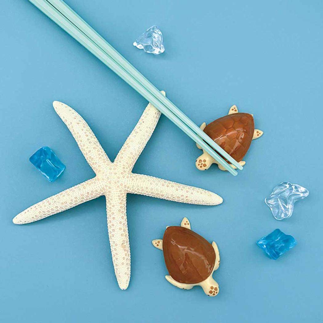 るんるんまりん はし置き まりん箸置き ウミガメ デコレ キッチングッズ チョップスティックレスト かわいい グッズ シネマコレクション
