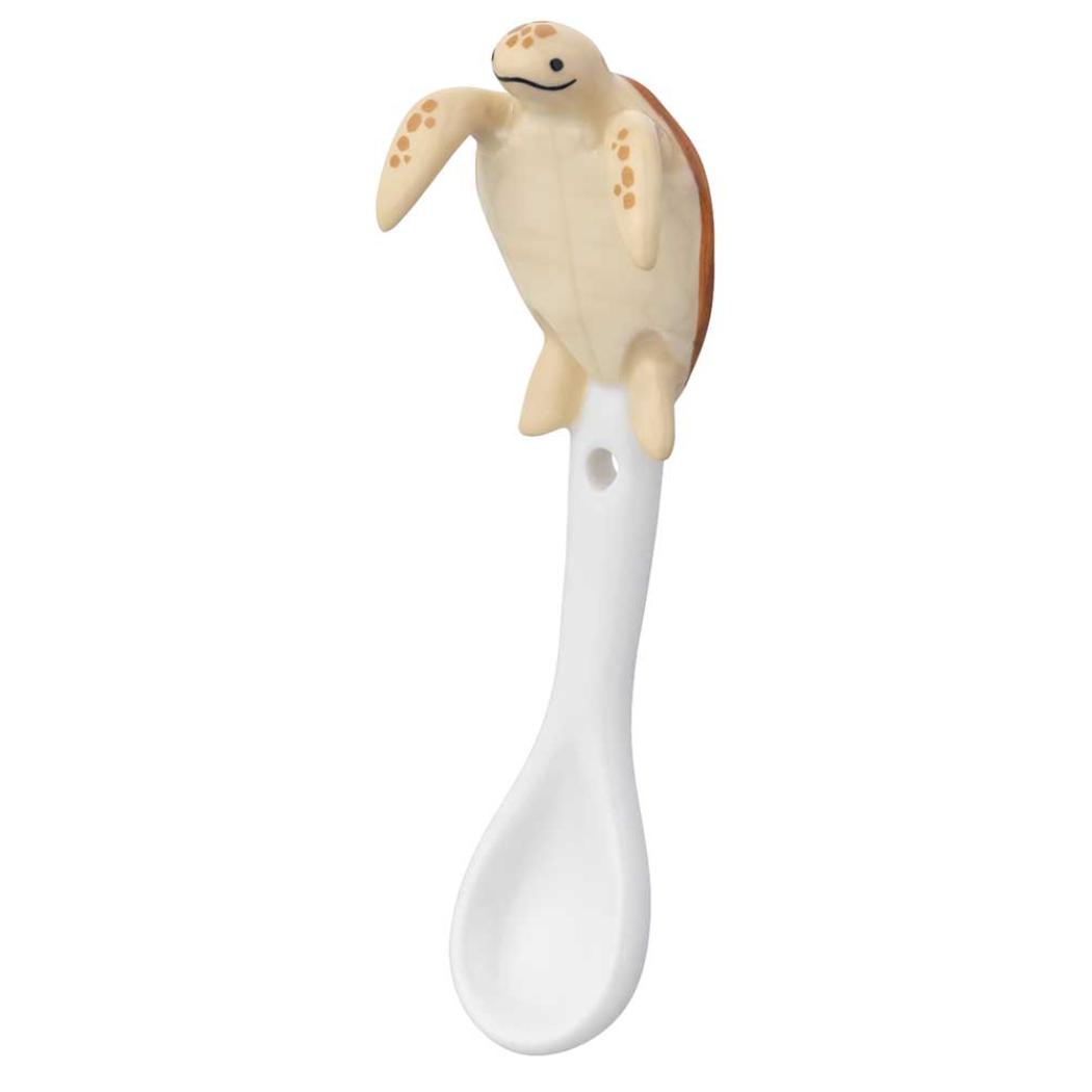 るんるんまりん スプーン まりんスプーン ウミガメ デコレ テーブルウェア 食器 贈り物 かわいい グッズ シネマコレクション