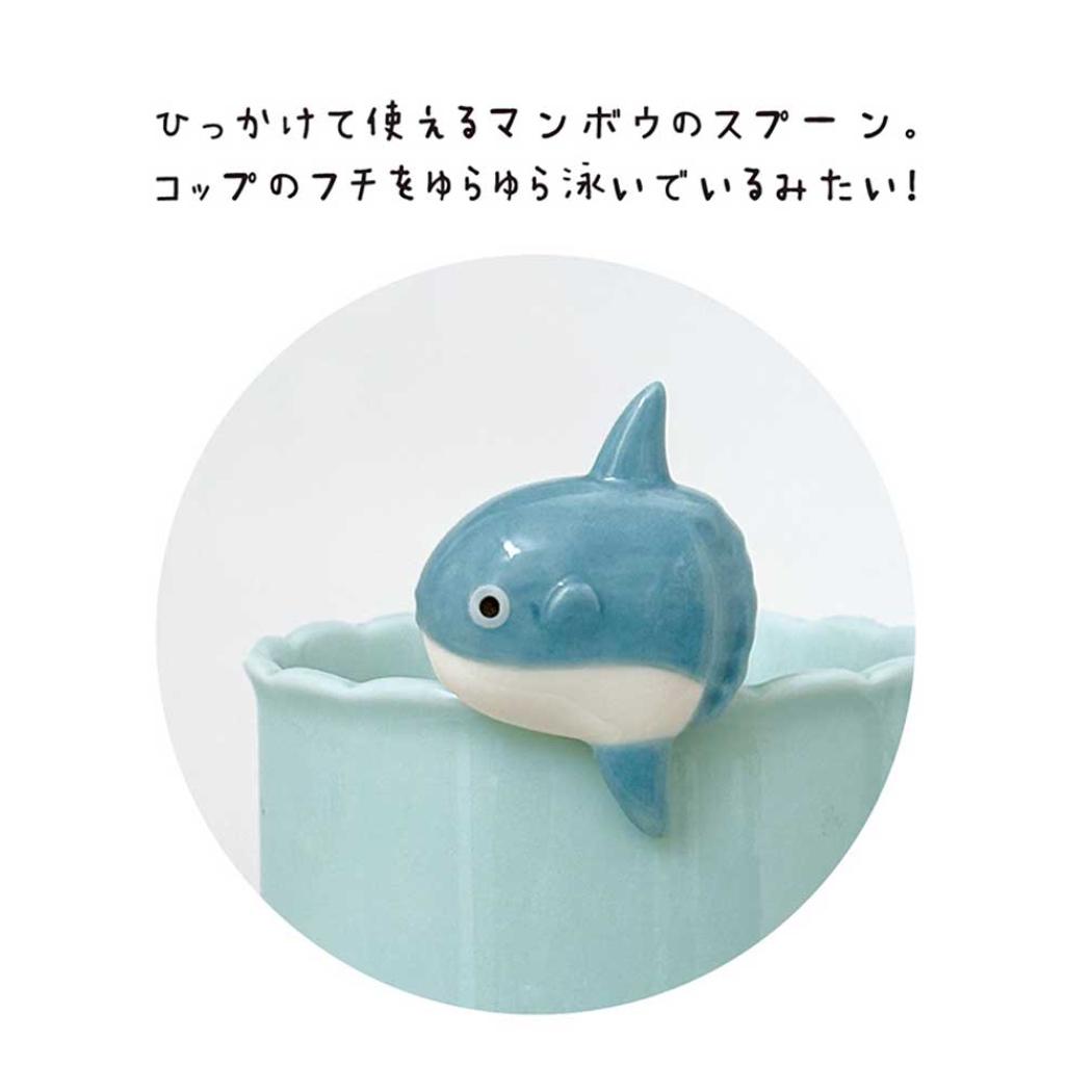 Go！Go！manbou スプーン マンボウスプーン デコレ テーブルウェア 食器 贈り物 かわいい グッズ シネマコレクション