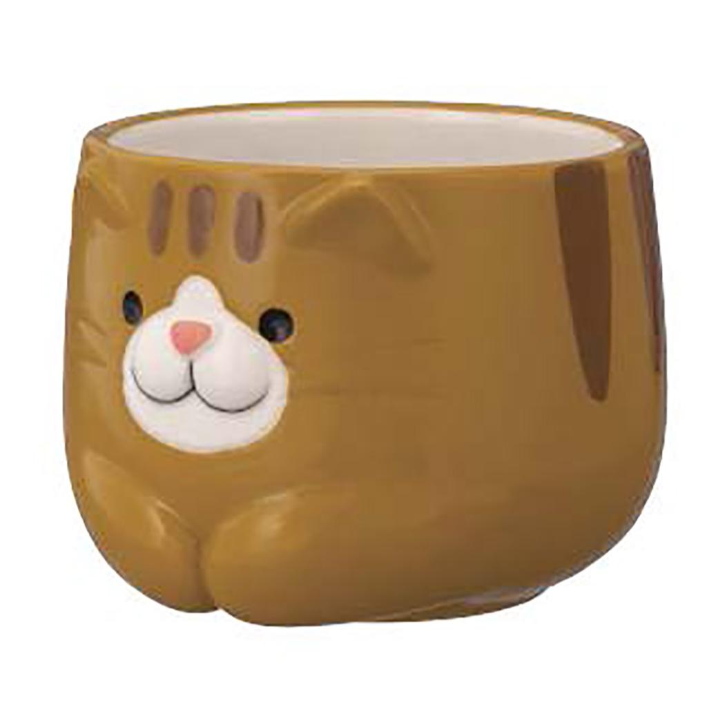 猫湯呑み 湯呑 猫湯呑み猫急須 とら デコレ プレゼント インテリア かわいい