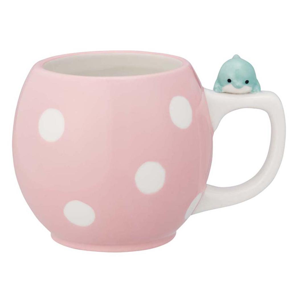 ころりんまりんマグ マグカップ いるか デコレ プレゼント かわいい