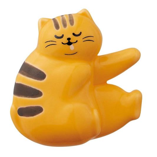 はし置き 箸置き ぼてねこ 抱き枕 ねこ デコレ プレゼント かわいい チョップスティックレスト