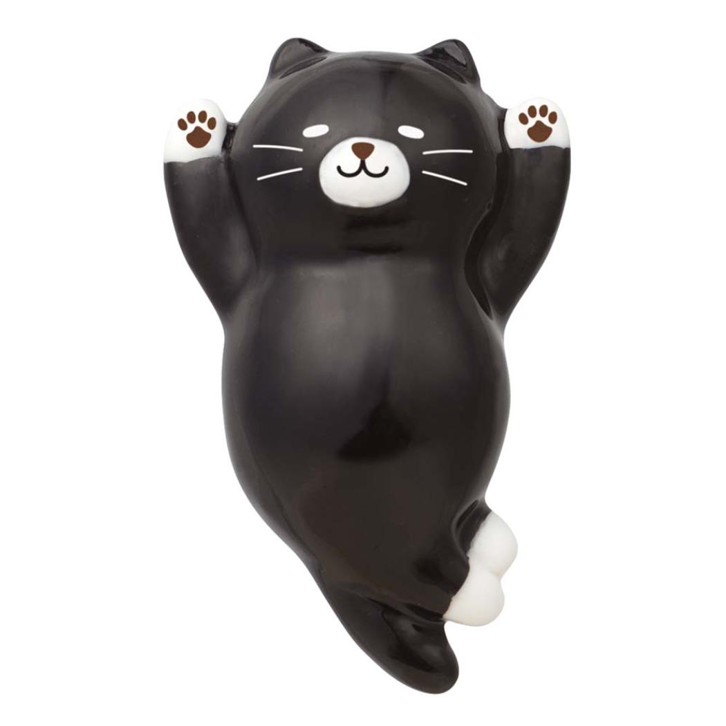 のんびりねこ箸置き 箸置き ねこちるNekochill くろ デコレ プレゼント インテリア かわいい