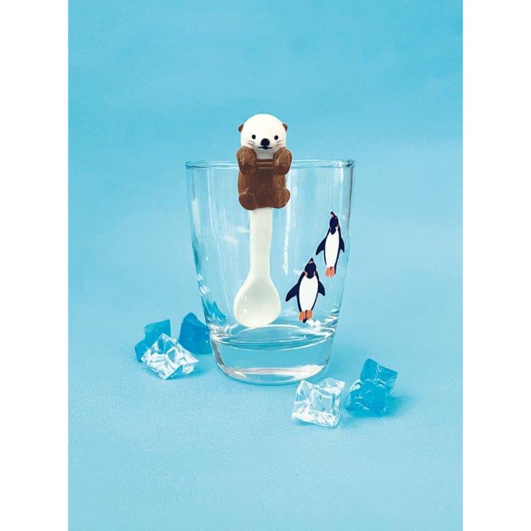 まりんスプーン スプーン るんるんまりん ラッコ デコレ テーブルウェア 食器 贈り物 かわいい